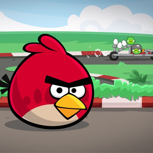 Kaip gauti žaidimą Angry birds